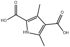 3,5-Dimethyl-1H-pyrrole-2,4-dicarboxylic acid Structural