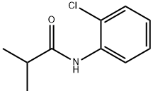 N-(2-chlorophenyl)-2-methyl-propanamide Structural