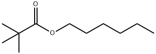 hexyl pivalate Structural