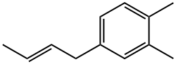BENZENE,4-(2-BUTENYL)-1,2-DIM Structural