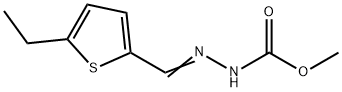 Hydrazinecarboxylic acid, [(5-ethyl-2-thienyl)methylene]-, methyl ester (9CI) Structural