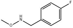 Benzenemethanamine, 4-fluoro-N-methoxy- (9CI) Structural