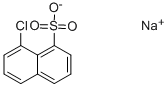 SODIUM 8-CHLORONAPHTHALENE-1-SULFONATE Structural