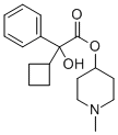 N-methyl-4-piperidylcyclobutylphenyl glycolate