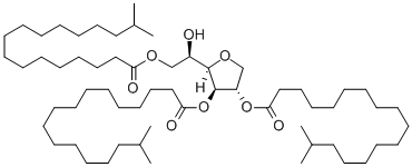 Sorbitan, triisooctadecanoate Structural