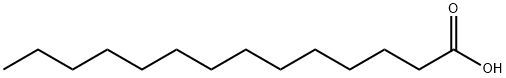 Myristic acid Structural