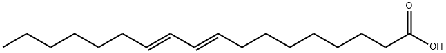 trans,trans-9,11-Octadecadienoicacid Structural