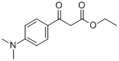 ETHYL (4-DIMETHYLLAMINOBENZOYL) ACETATE Structural