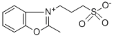 3-(2-METHYL-1,3-BENZOXAZOL-3-IUM-3-YL)-1-PROPANESULFONATE