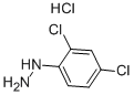 2,4-Dichlorophenylhydrazine hydrochloride Structural