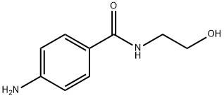 4-Amino-N-(2-hydroxyethyl)benzamide Structural