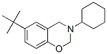 6-tert-butyl-3-cyclohexyl-3,4-dihydro-2H-1,3-benzoxazine Structural