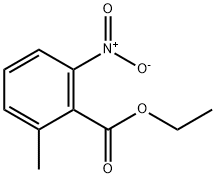 Benzoic acid, 2-Methyl-6-nitro-, ethyl ester Structural