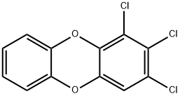 1,2,3-TRICHLORODIBENZO-P-DIOXIN Structural