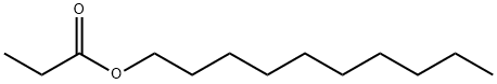 DECYL PROPIONATE Structural