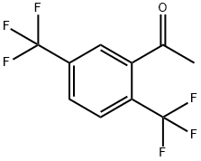 2,5-bis(TRIFLUOROMETHYL)ACETOPHENONE Structural