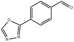 2-(4-Formylphenyl)-1,3,4-oxadiazole Structural