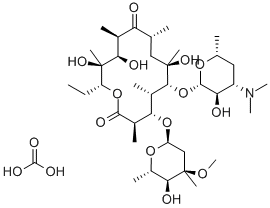 Erythromycin Carbonate Structural