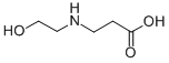 3-[(2-HYDROXYETHYL)AMINO]PROPANOIC ACID Structural