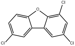 2,4,8-TRICHLORODIBENZOFURAN Structural