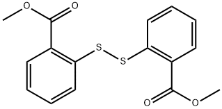 dimethyl 2,2'-dithiobisbenzoate  Structural