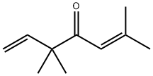 3,3,6-TRIMETHYL-1,5-HEPTADIEN-4-ONE Structural