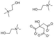 CHOLINE CITRATE Structural Picture