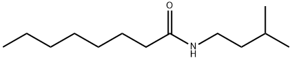 OctanaMide, N-(3-Methylbutyl)- Structural