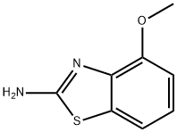 4-Methoxy-2-aminobenzothiazole Structural