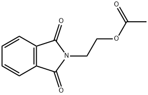 2-PHTHALIMIDOETHYL ACETATE Structural