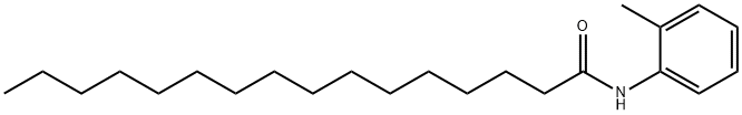 HexadecanaMide, N-(2-Methylphenyl)- Structural