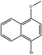 1-bromo-4-methoxy-naphthalene Structural