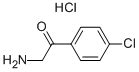 2-AMINO-4'-CHLOROACETOPHENONE HYDROCHLORIDE Structural