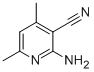 2-AMINO-3-CYANO-4,6-DIMETHYLPYRIDINE Structural