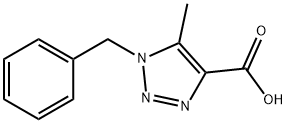 1-BENZYL-5-METHYL-1H-[1,2,3]TRIAZOLE-4-CARBOXYLIC ACID Structural