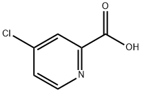 4-Chloropyridine-2-carboxylic acid Structural