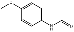 N-(4-METHOXYPHENYL)FORMAMIDE Structural