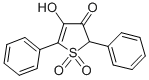 2,5-DIPHENYL-4-HYDROXY-3-OXO-2,3-DIHYDROTHIOPHENE 1,1-DIOXIDE Structural