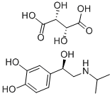 (-)-ISOPROTERENOL (+)-BITARTRATE SALT Structural