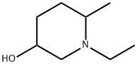 1-Ethyl-6-methyl-3-piperidinol Structural