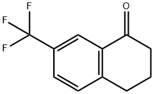 7-(TRIFLUOROMETHYL)-1-TETRALONE Structural