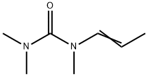 Urea, trimethyl-1-propenyl- (9CI) Structural