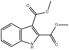 DIMETHYL INDOLE-2,3-DICARBOXYLATE Structural