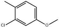 2-Chloro-4-methoxy-1-methylbenzene Structural