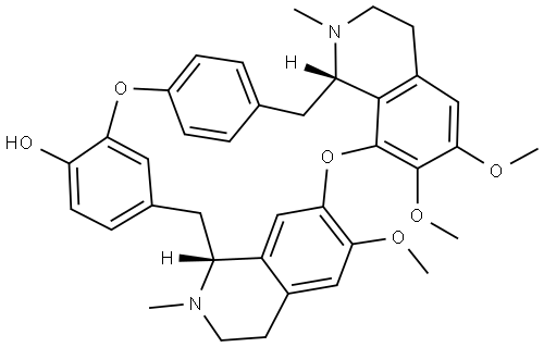 oxyacanthine Structural
