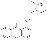 lucanthone hydrochloride Structural