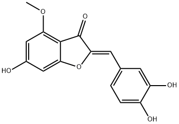 2-[(Z)-(3,4-Dihydroxyphenyl)methylene]-6-hydroxy-4-methoxy-3(2H)-benzofuranone