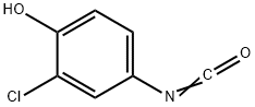Phenol,  2-chloro-4-isocyanato- Structural