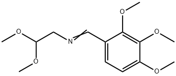 ETHANAMINE, 2,2-DIMETHOXY-N-[(2,3,4-TRIMETHOXYPHENYL)METHYLENE]-