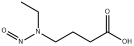 N-ETHYL-N-(3-CARBOXYPROPYL)NITROSAMINE Structural